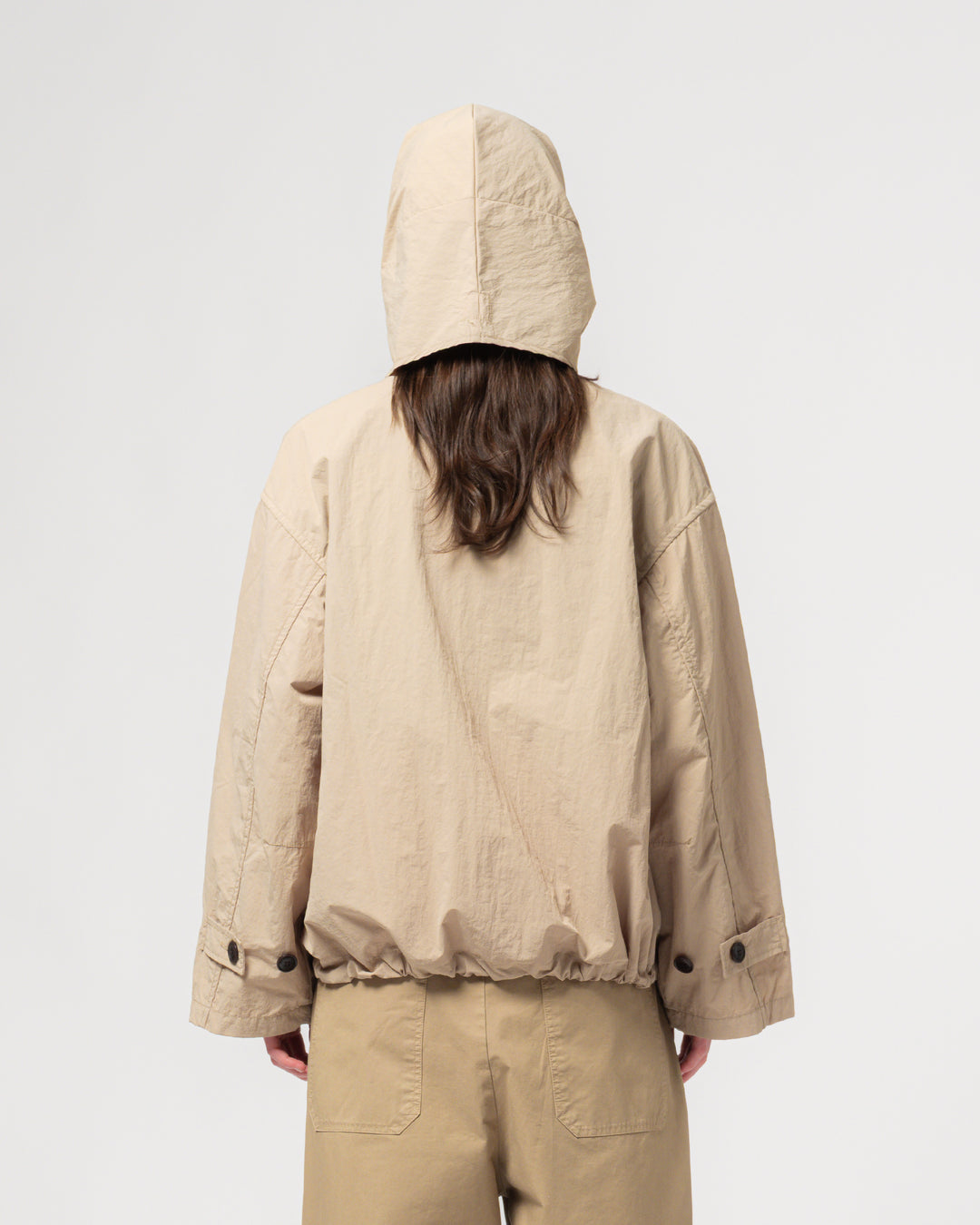 Jackie Scarf Fuji Nylon Oyster