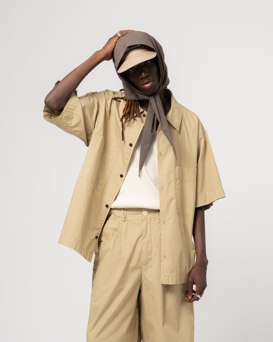 Jackie Scarf Fuji Nylon Iron