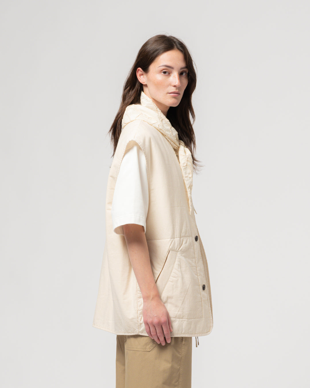 Jackie Scarf Lilly Cotton Wheat