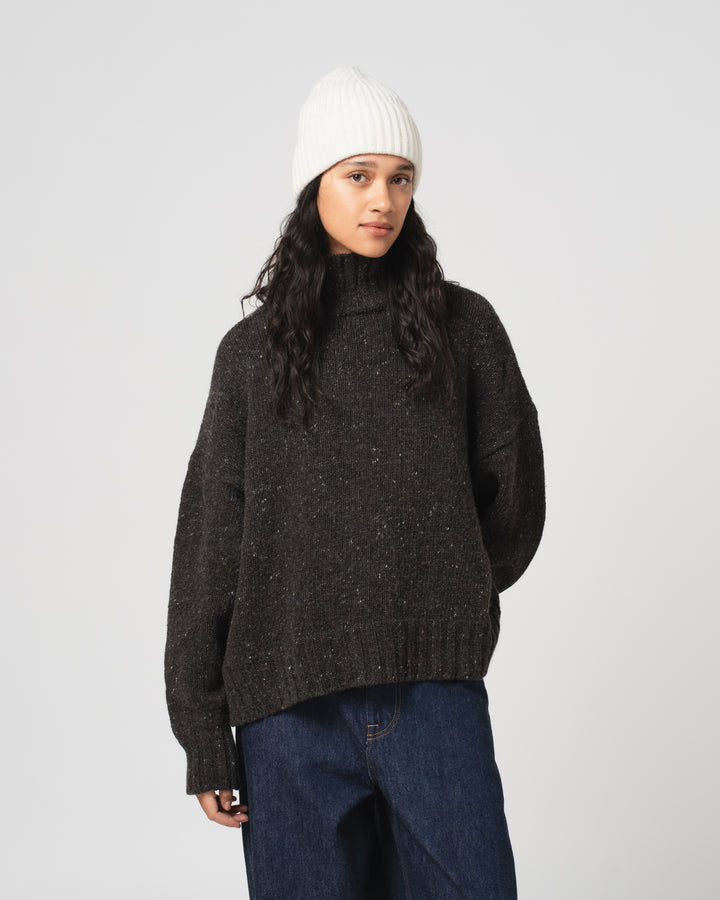 Wool Cashmere Beanie Cloud