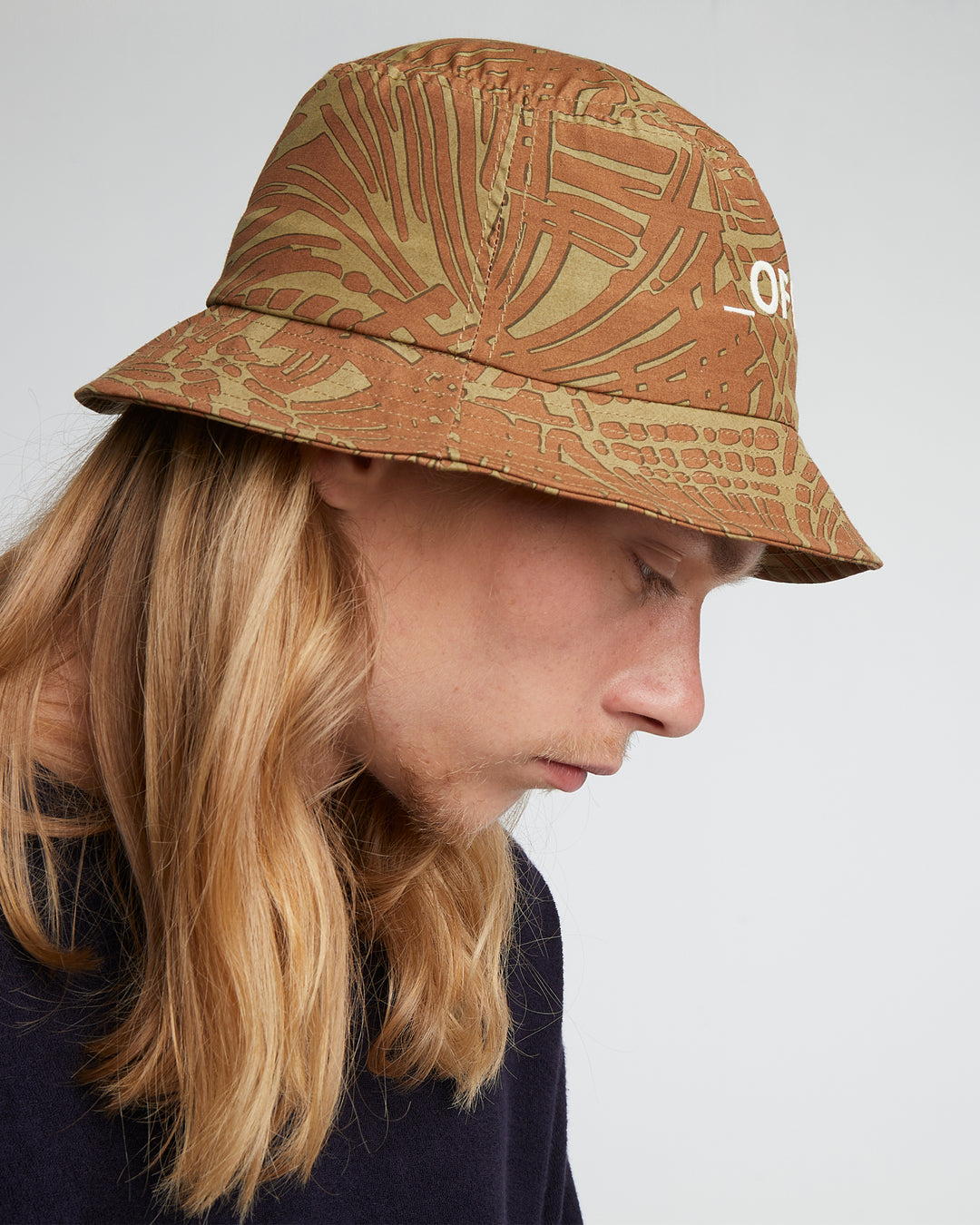 Bucket Hat Bamboo Rayon Amber