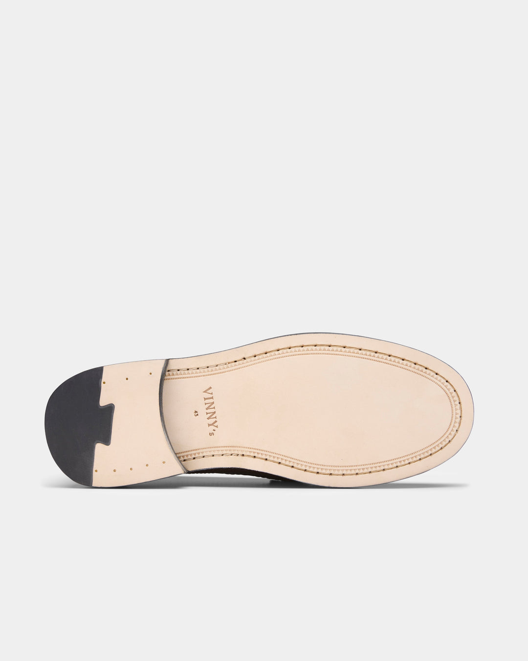 Vinny's Yardee Two-Tone Mocassin Loafer Navy Brown