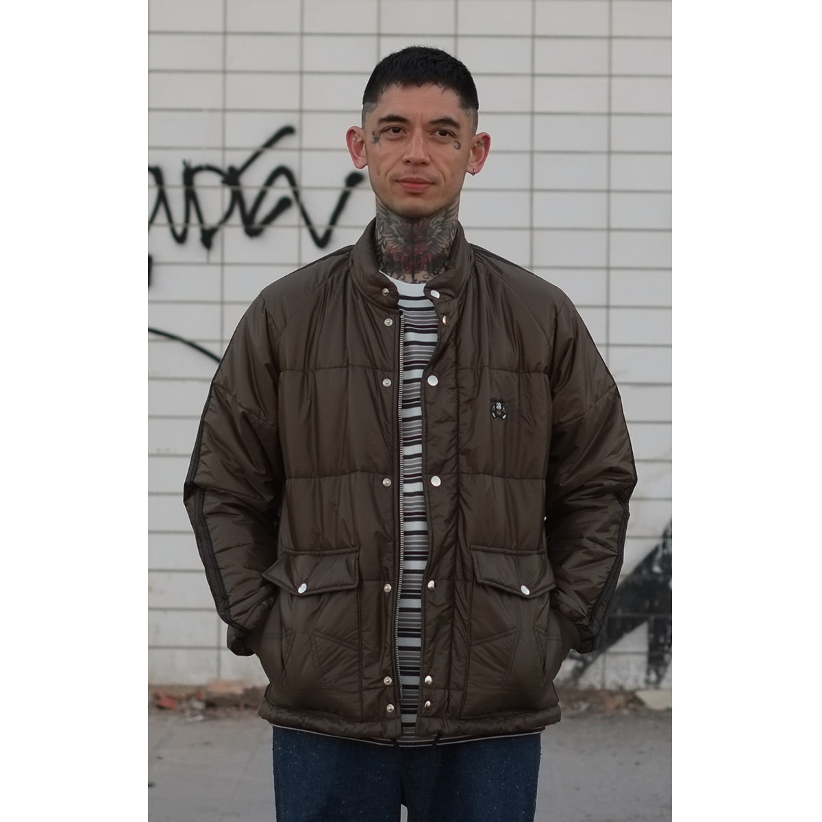 Dragstar Jacket Nylon Khaki