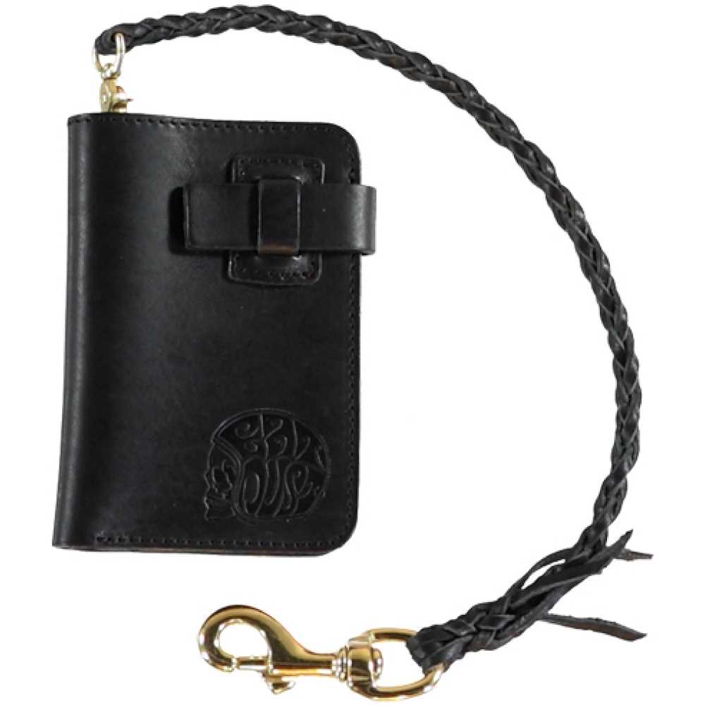 Leather Eat Dust Wallet Black