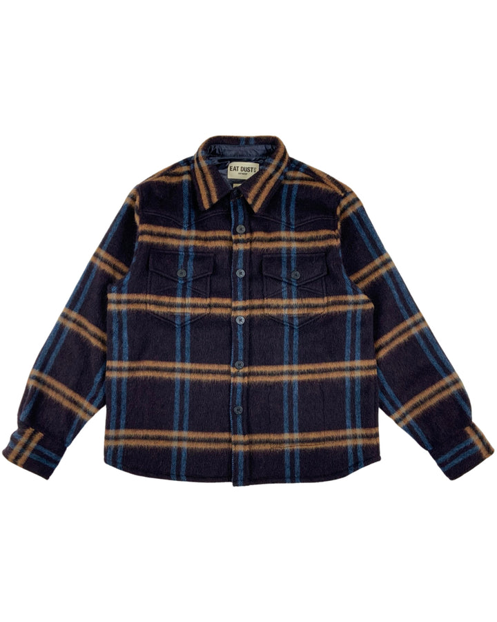 CPO Shirt Brushed Check Fig