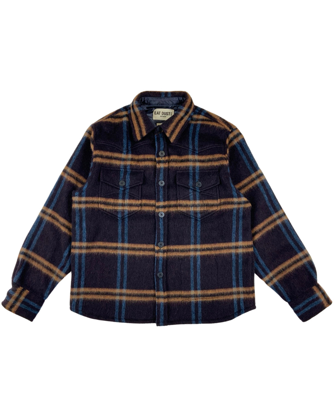 CPO Shirt Brushed Check Fig