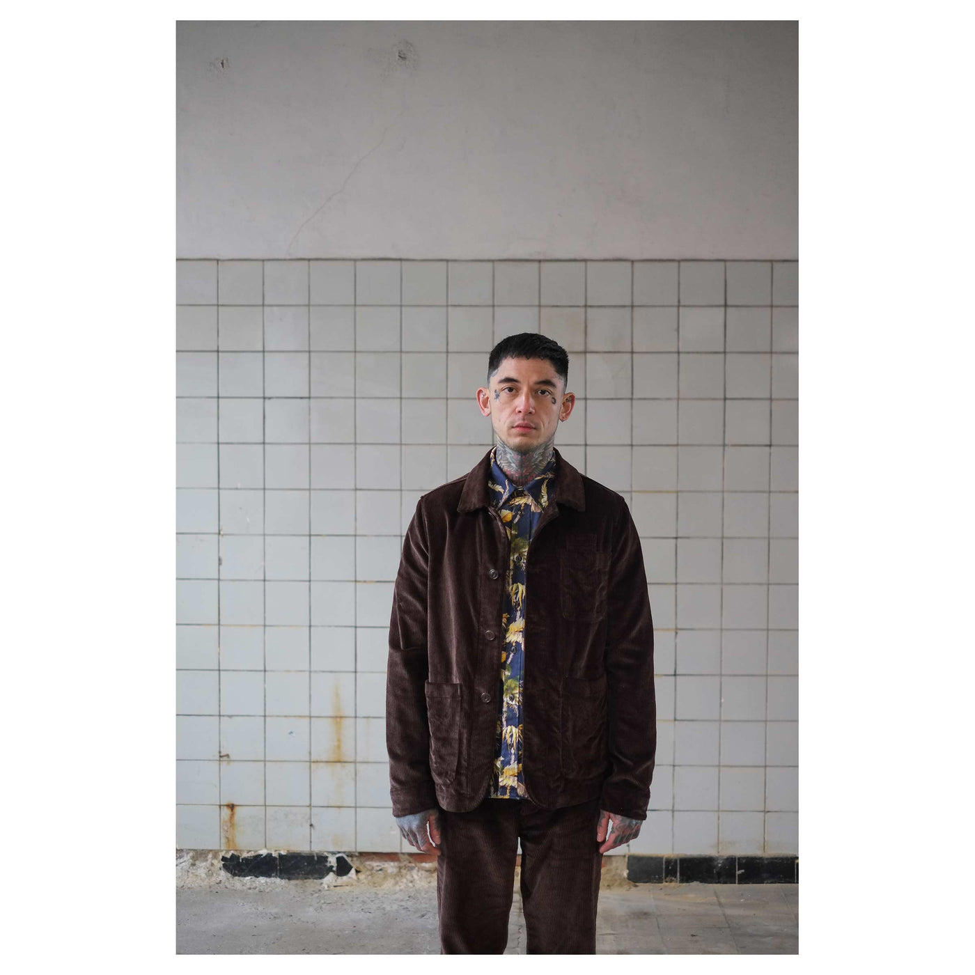 Combat Blazer 8 Wales Heavy Cords Brown