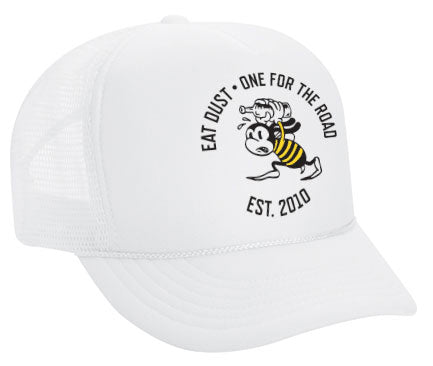 Trucker Bee Carry Nylon White