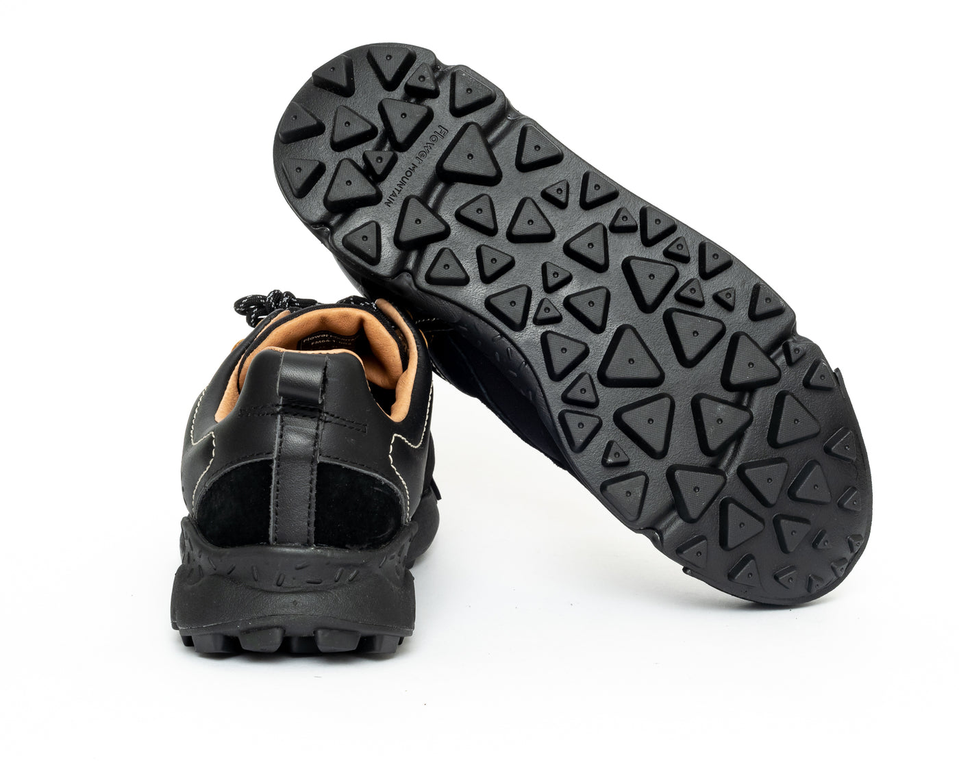 Flower Mountain Back Country - Suede & Tech Fabric / Black (Man)