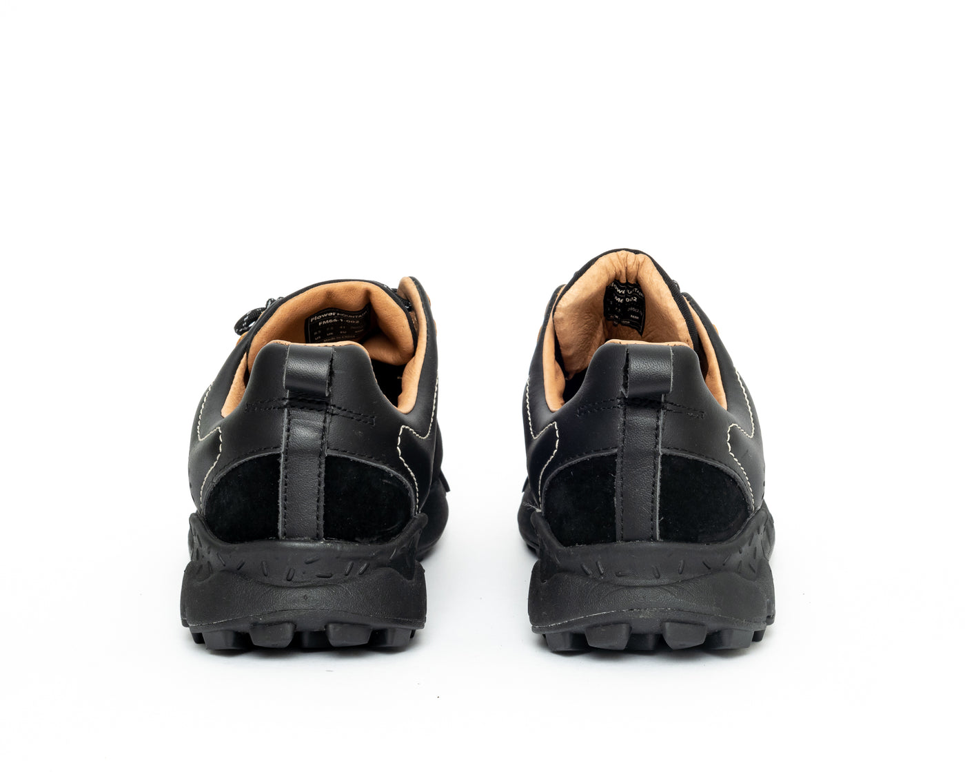 Flower Mountain Back Country - Suede & Tech Fabric / Black (Man)