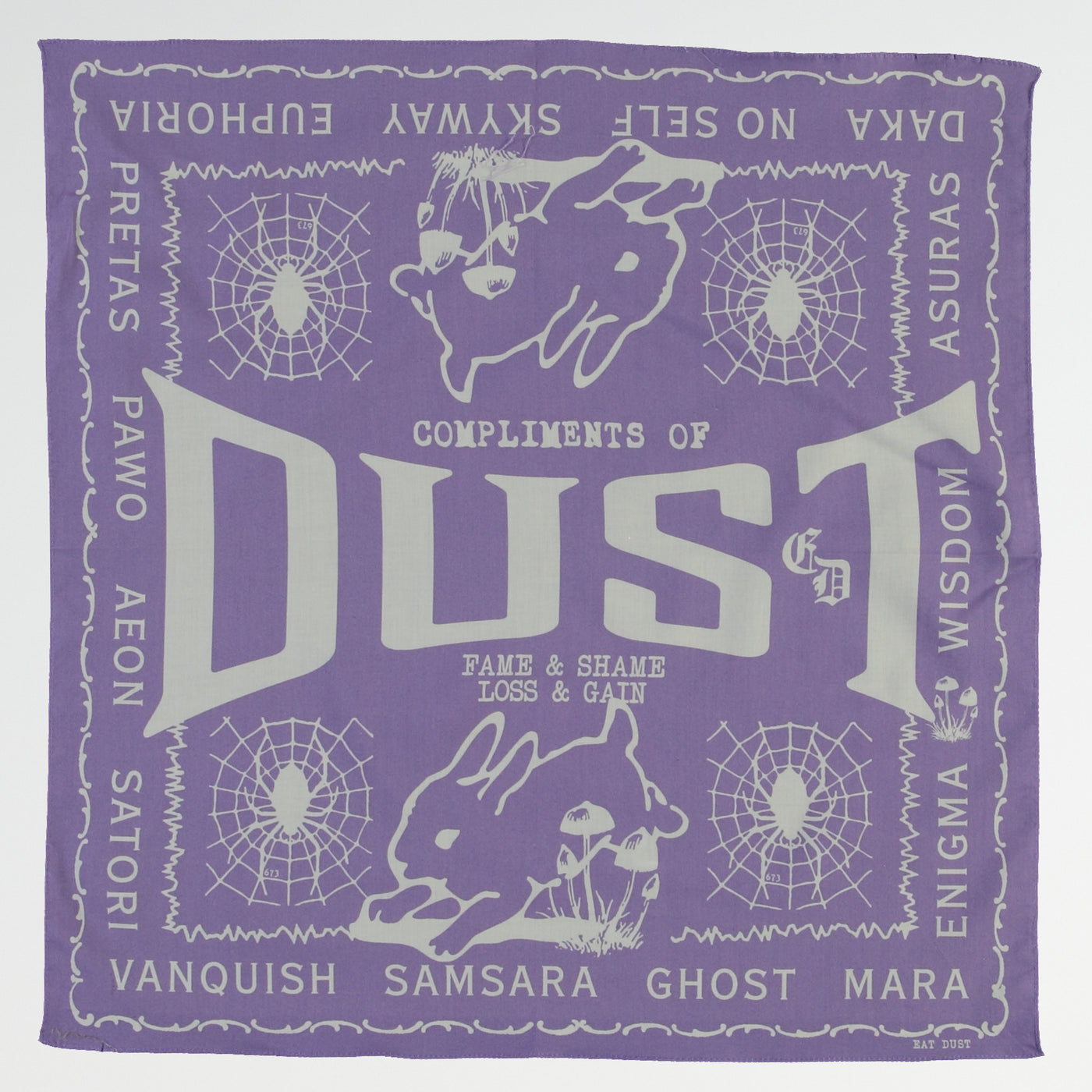 Foulard Compliments Of Dust Lilac