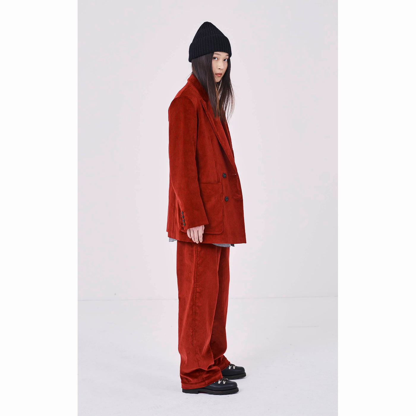 G.o.D Blazer 8 wale heavy cords Rich Berry