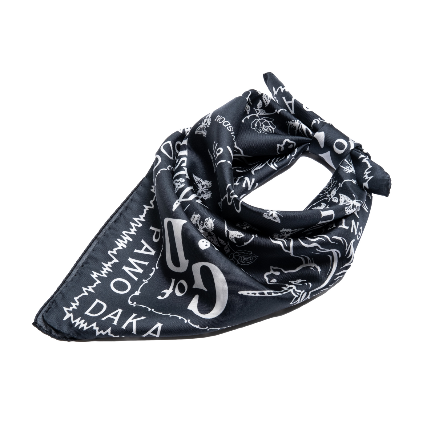Foulard Girls Of Dust Silk Black