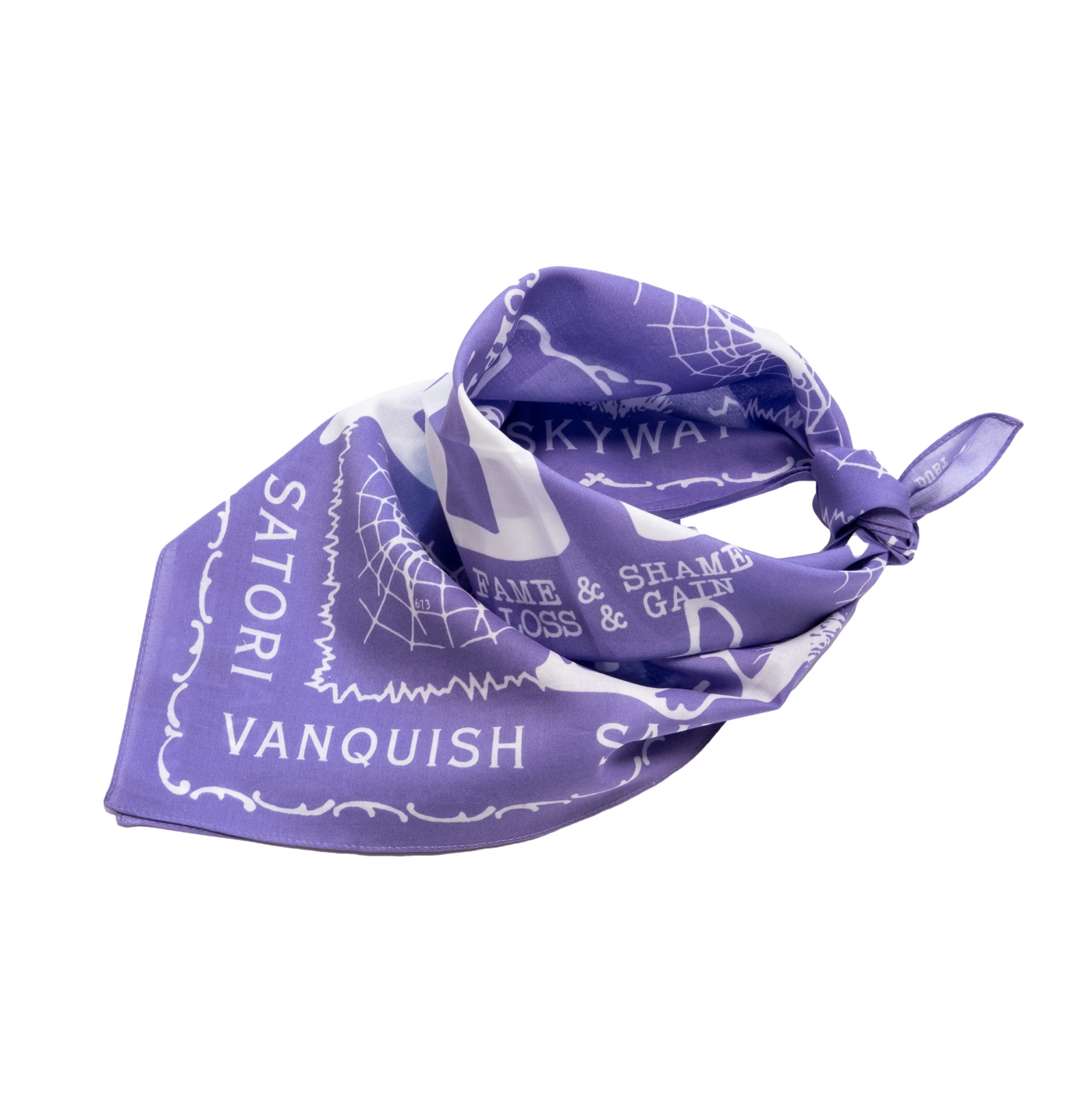 Foulard Compliments Of Dust Lilac