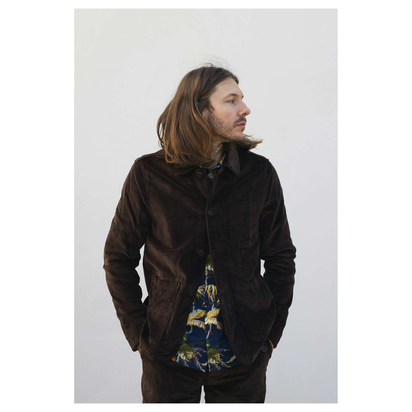 Combat Blazer 8 Wales Heavy Cords Brown
