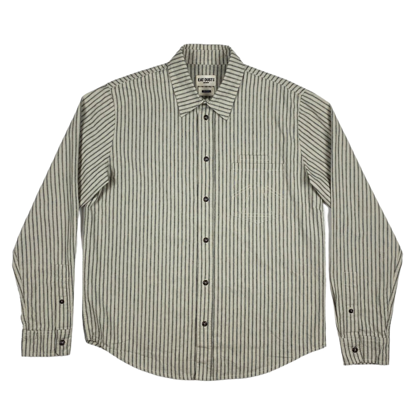 Combat Shirt Dust Bowl Stripes Off White