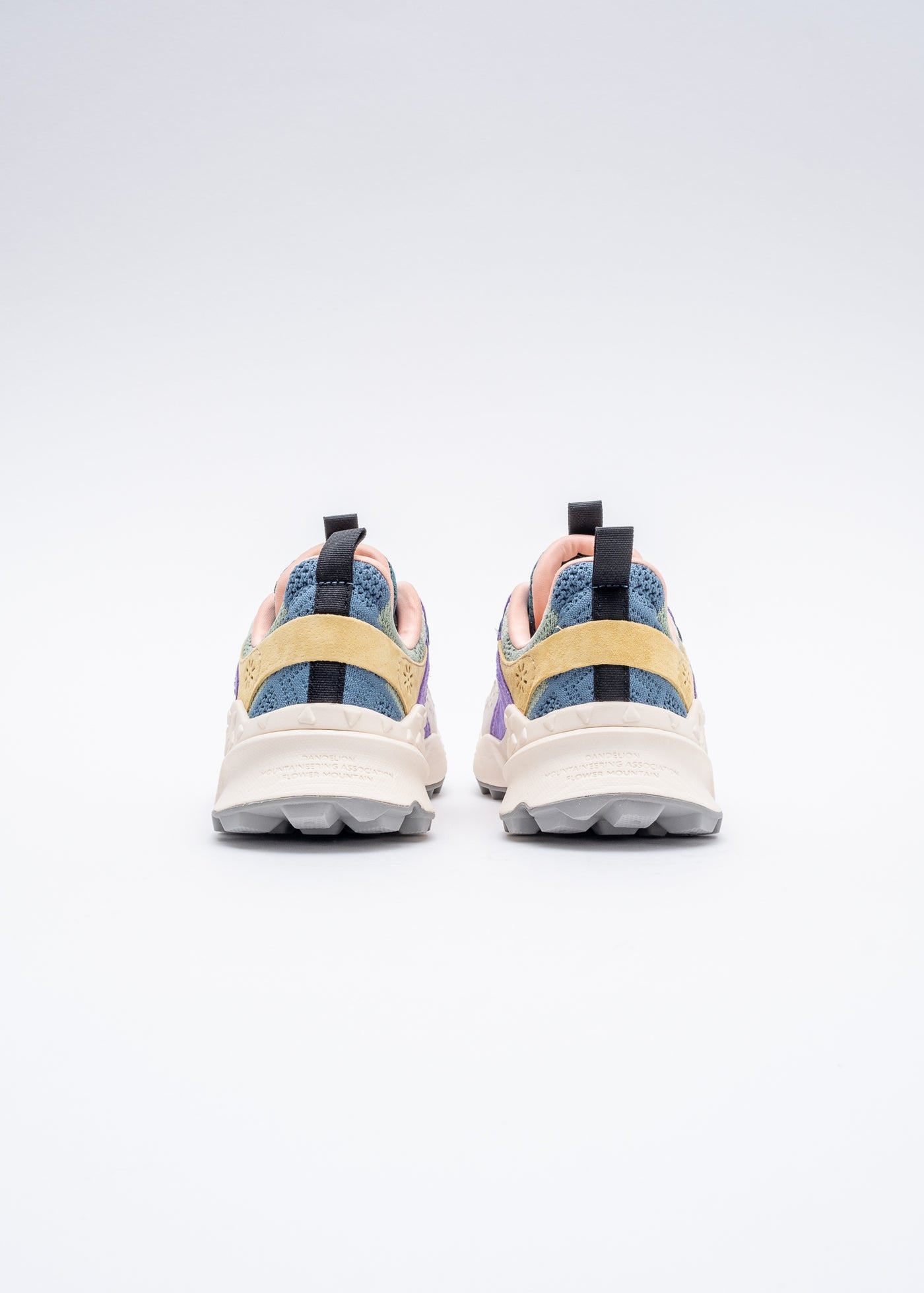 Flower Mountain Kotetsu - Suede Nylon Mesh Embroidery / Taupe (Woman)