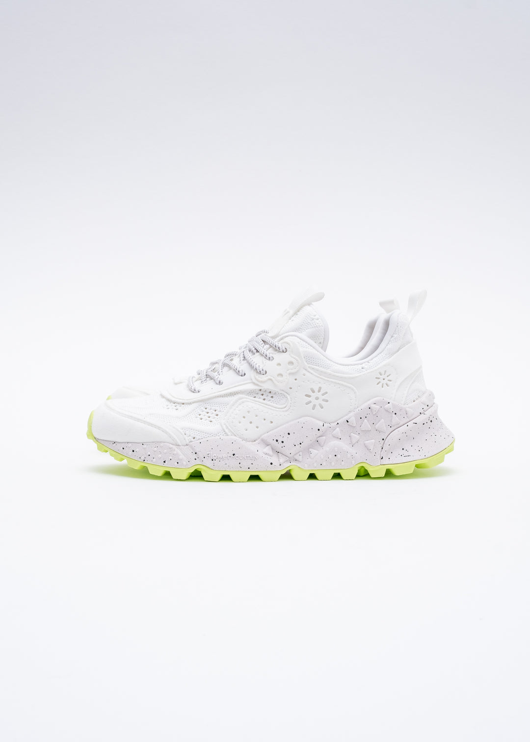 Flower Mountain Kotetsu - Eco Suede Eco Nylon / White Fluo (Unisex)
