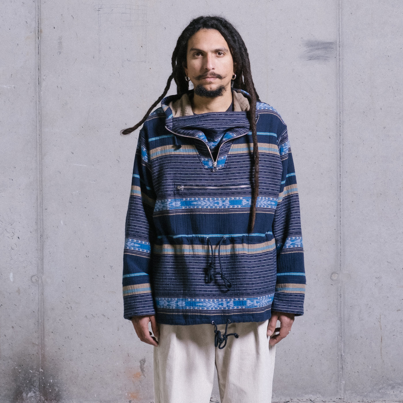 Everest Smock Bora Bora Jaquard Navy