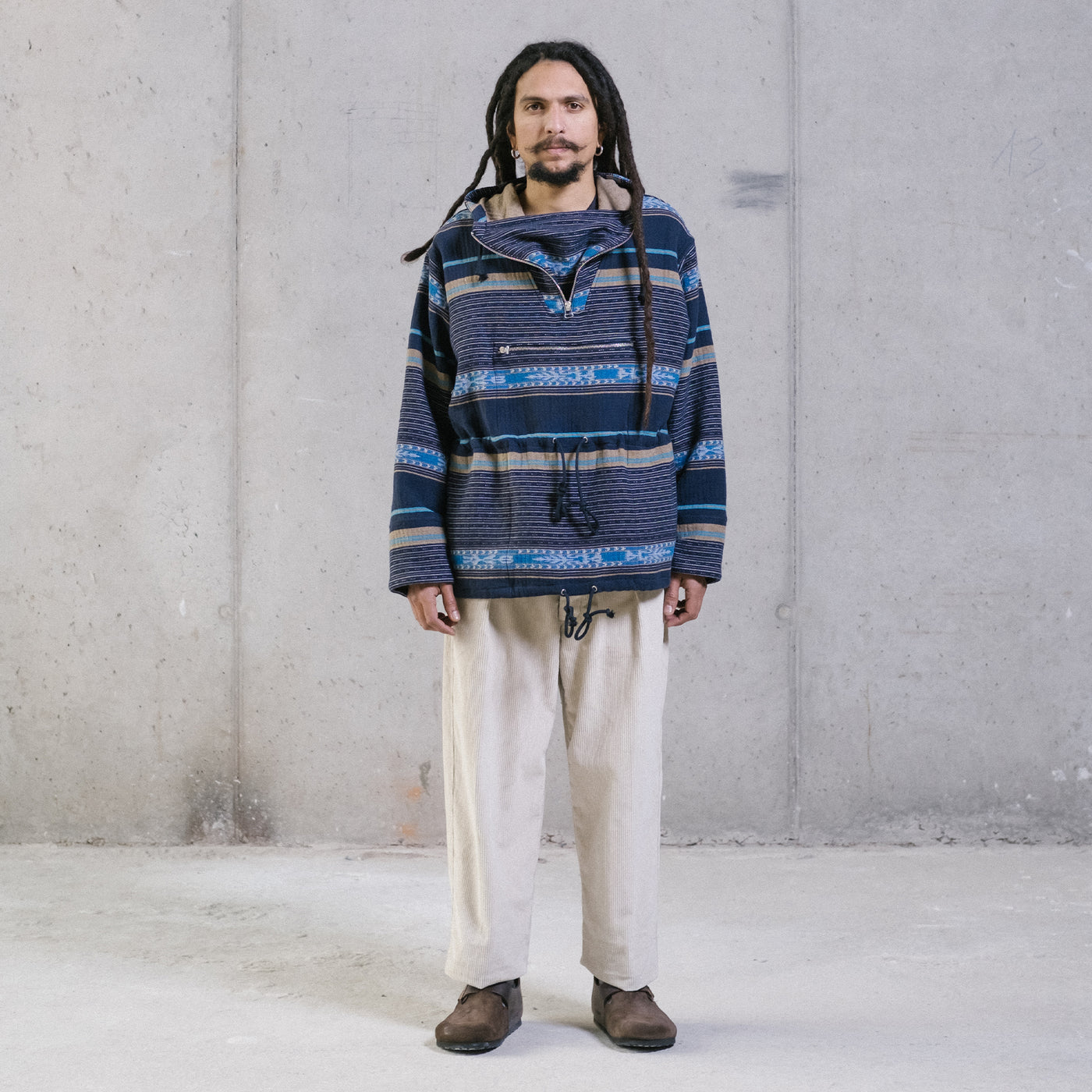 Everest Smock Bora Bora Jaquard Navy