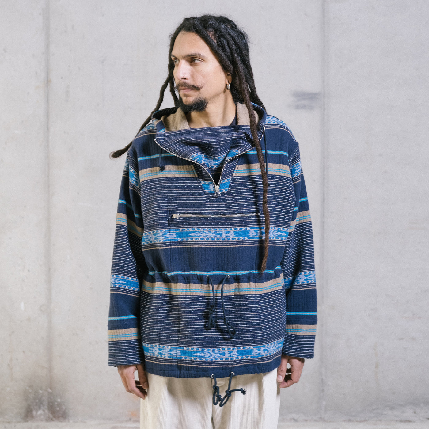 Everest Smock Bora Bora Jaquard Navy