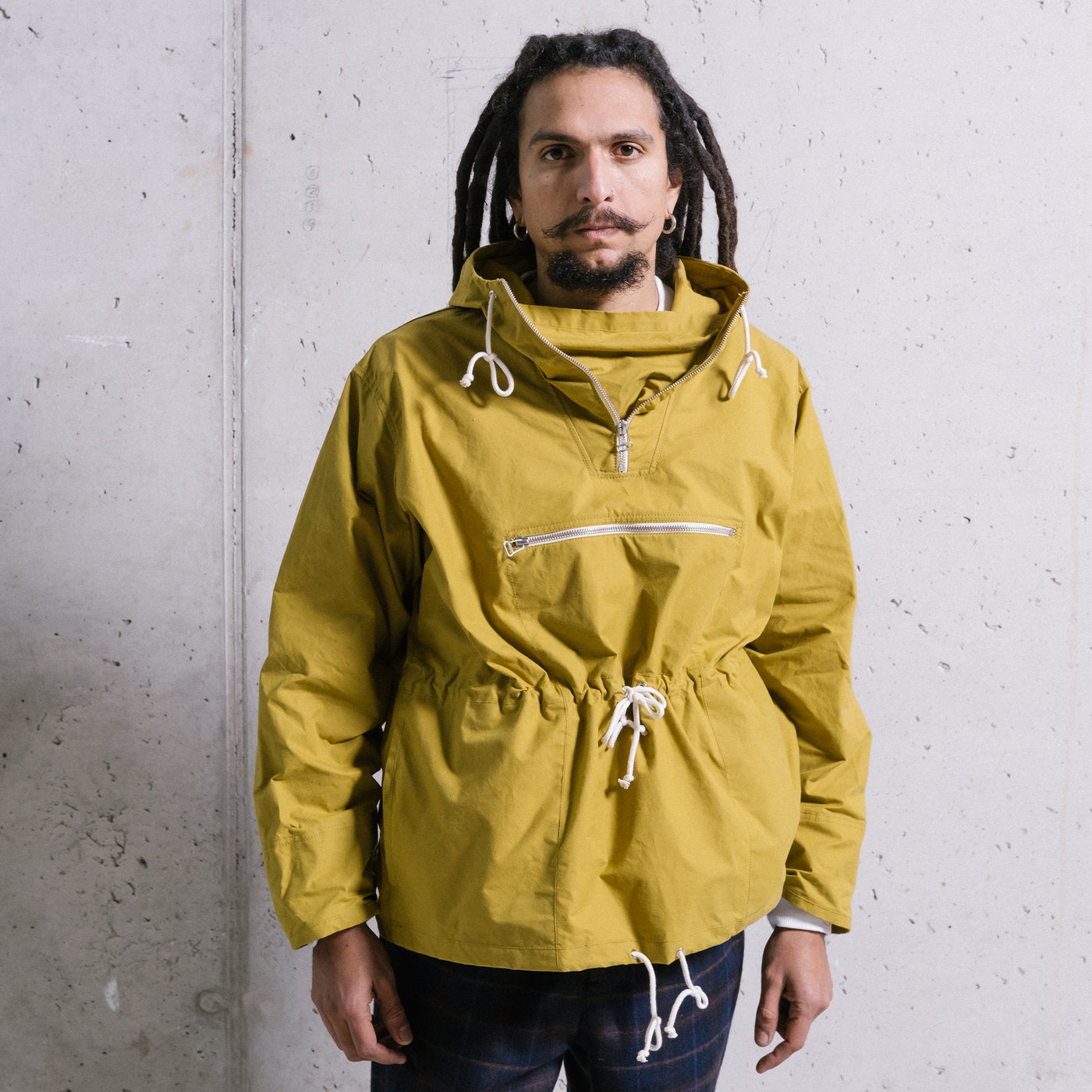 Everest Smock Dry Waxed Cotton Olivine