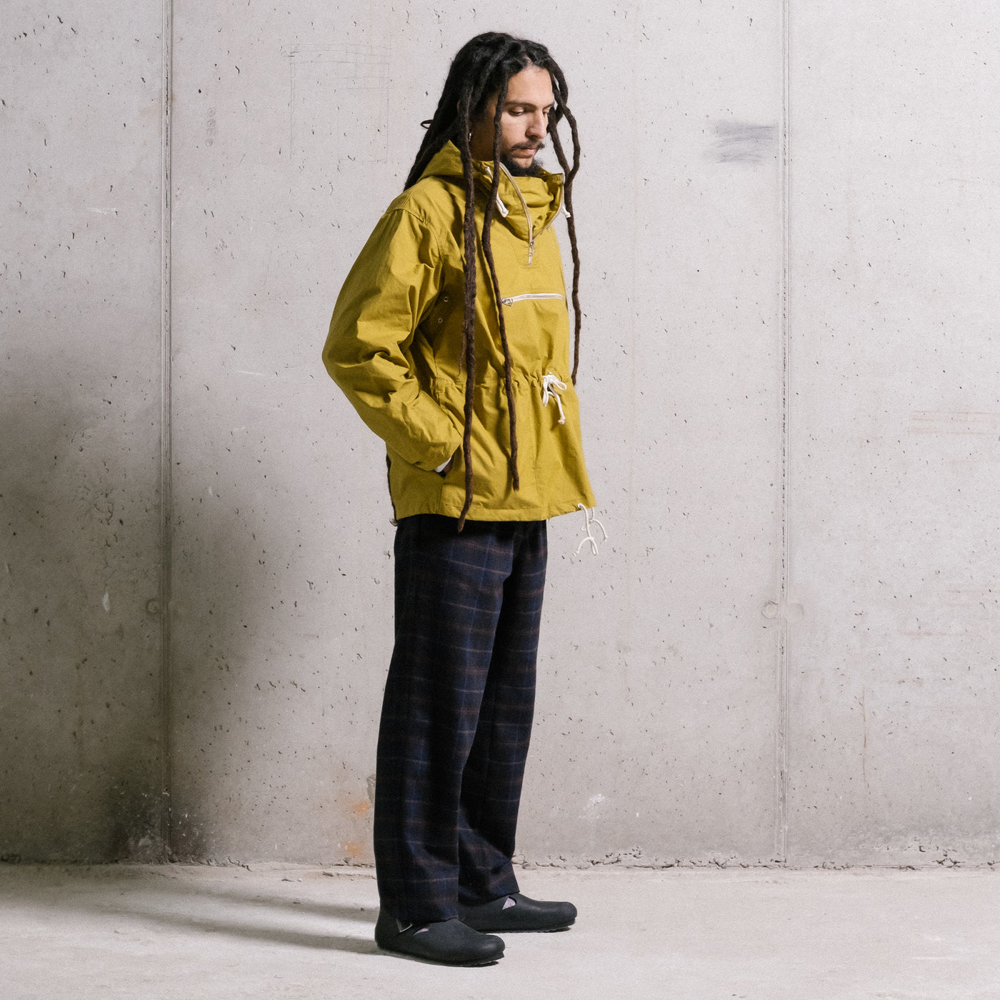 Everest Smock Dry Waxed Cotton Olivine