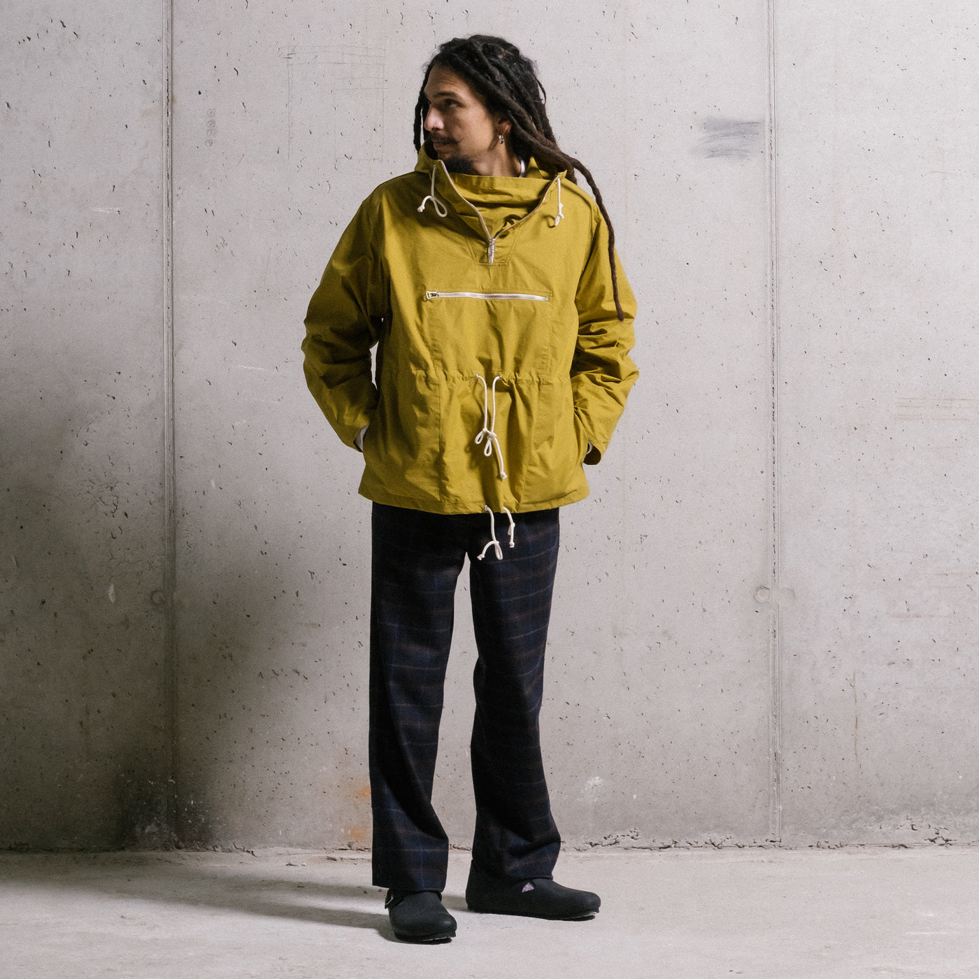 Everest Smock Dry Waxed Cotton Olivine