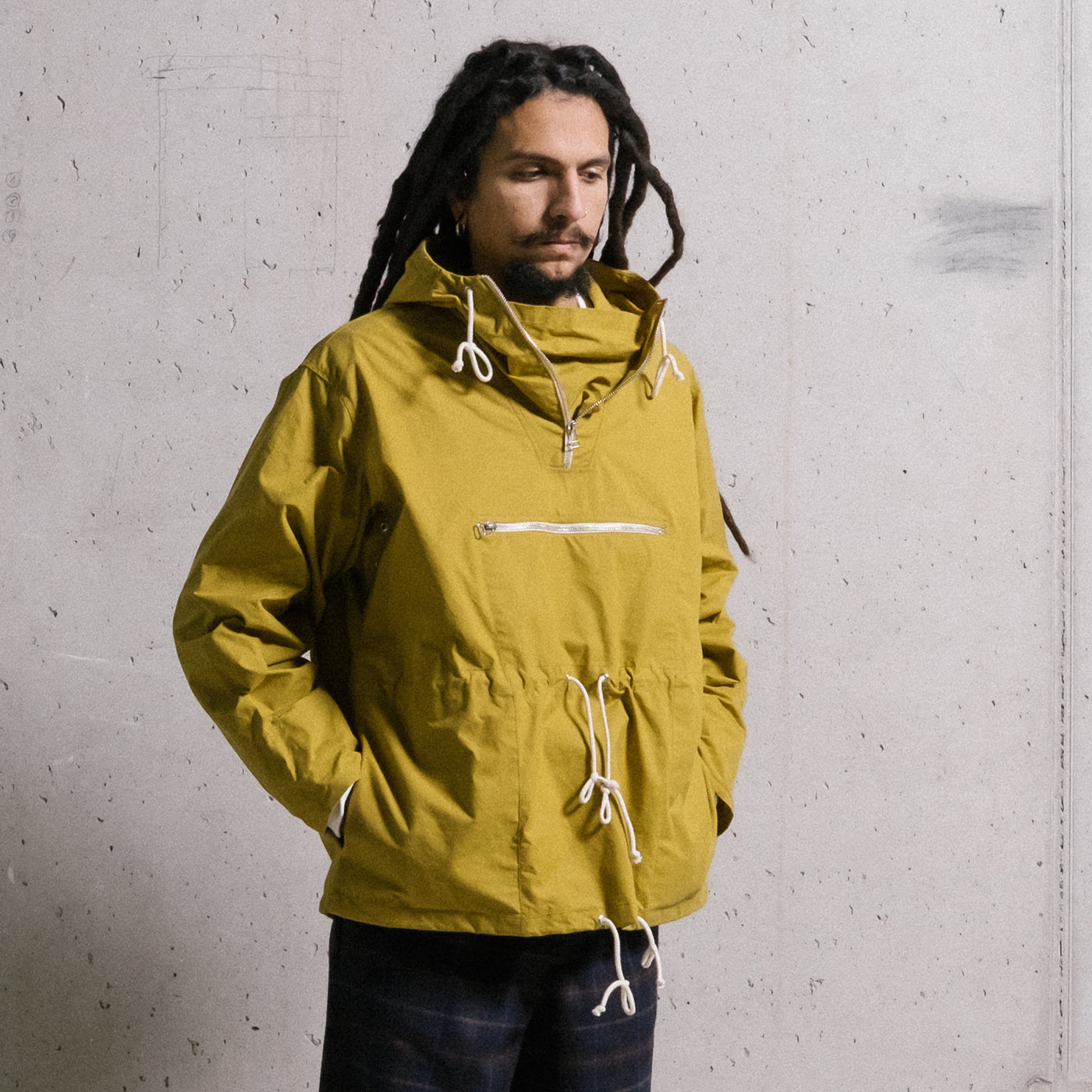 Everest Smock Dry Waxed Cotton Olivine