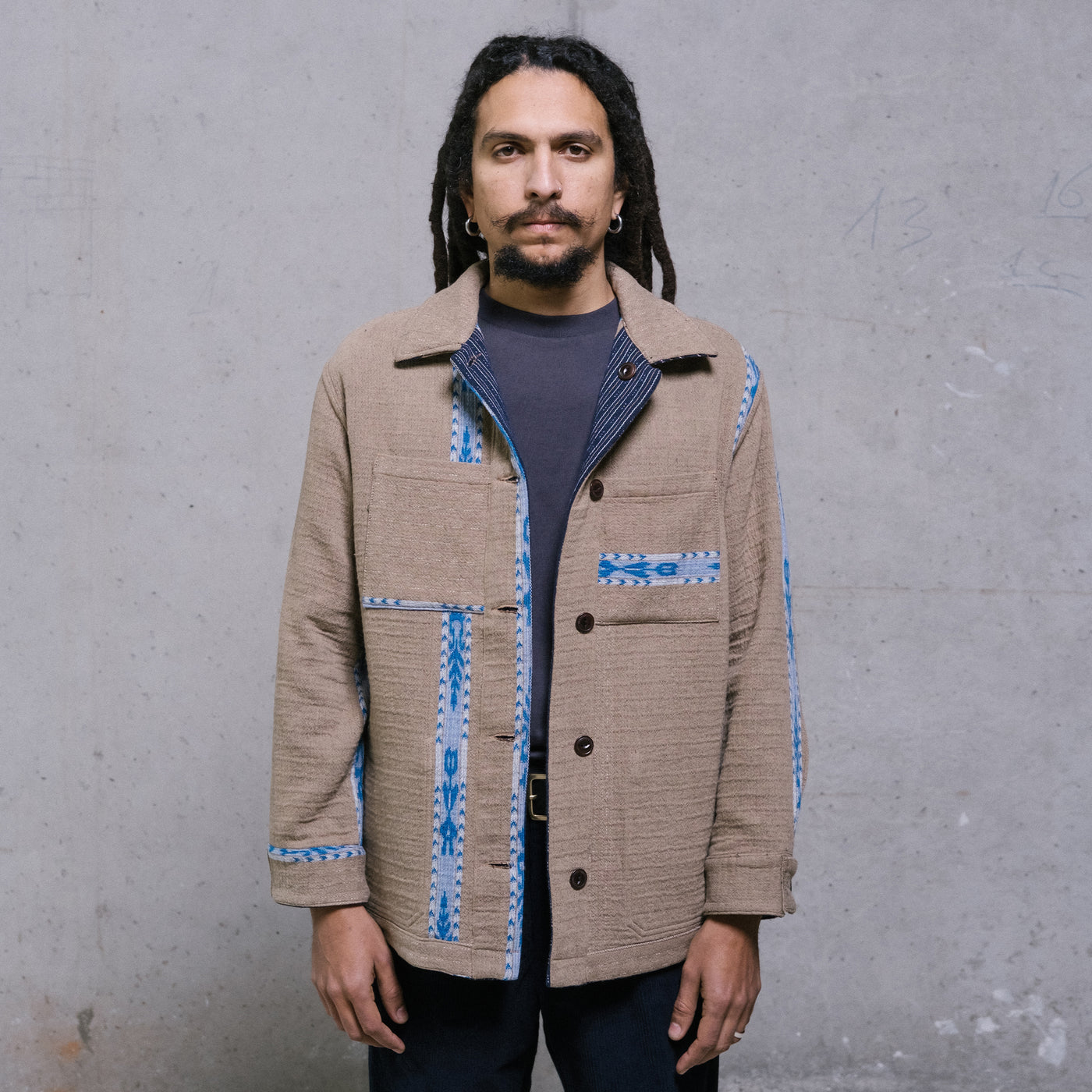 Malibu Jacket Bora Bora Jaquard Navy