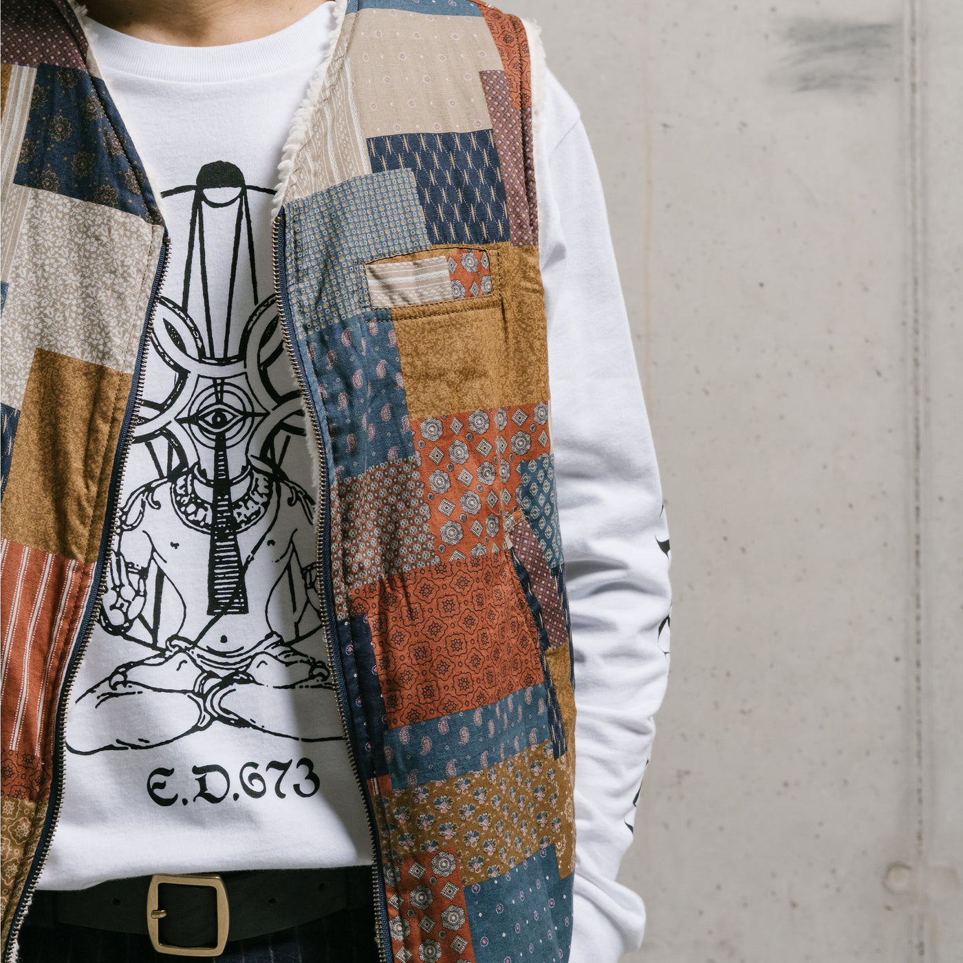 Deck Vest Quilt Maker Cotton Multi