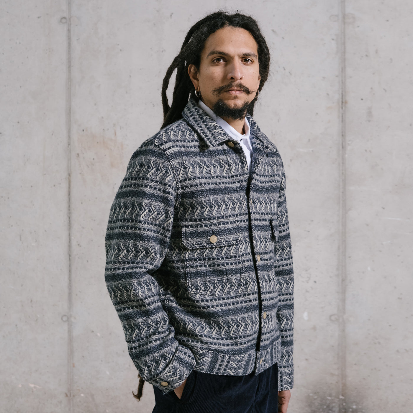 Type Dust Highlander Wool Navy