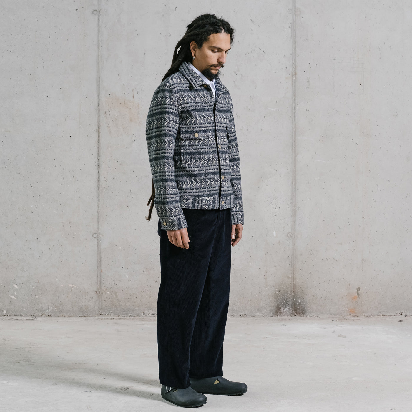 Type Dust Highlander Wool Navy
