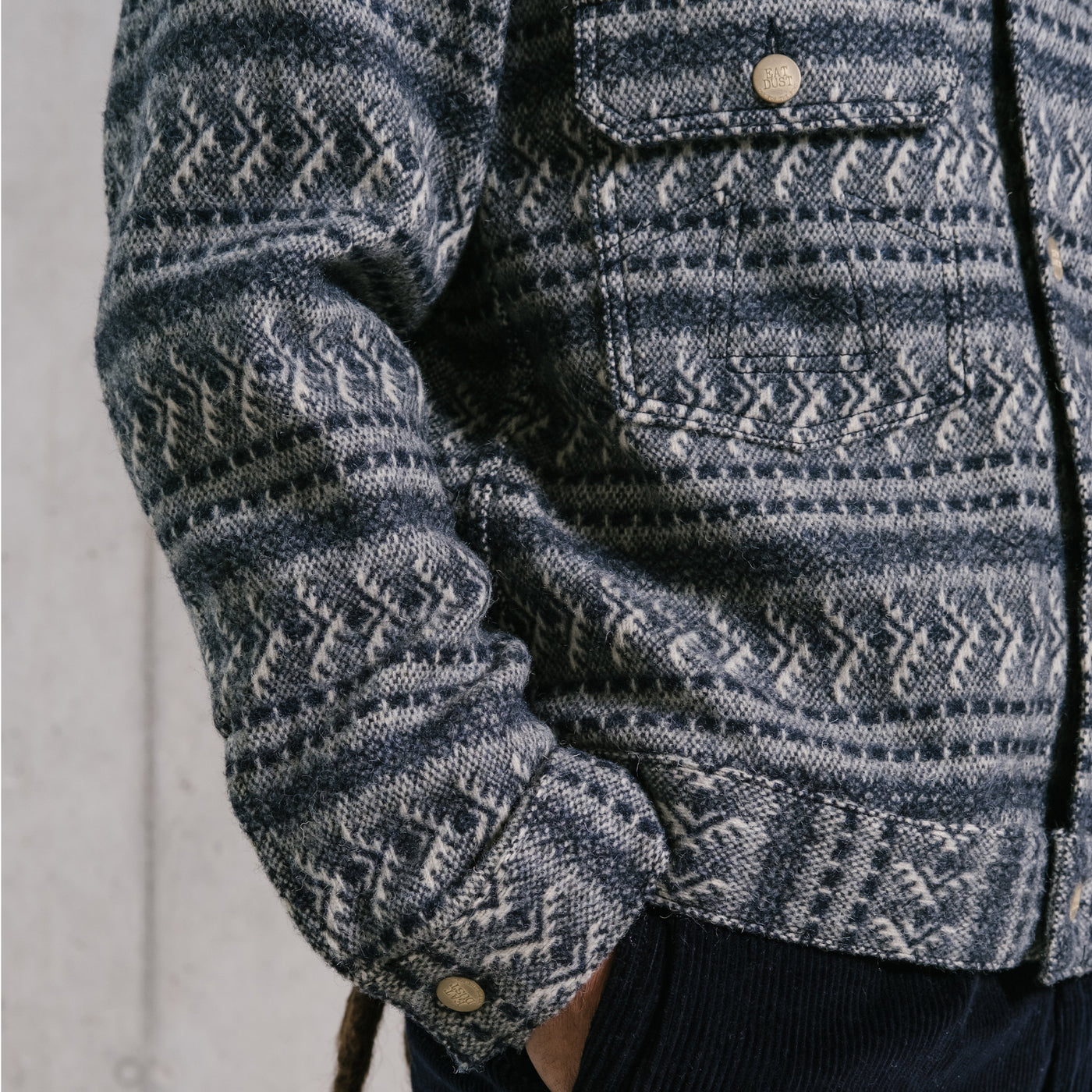 Type Dust Highlander Wool Navy