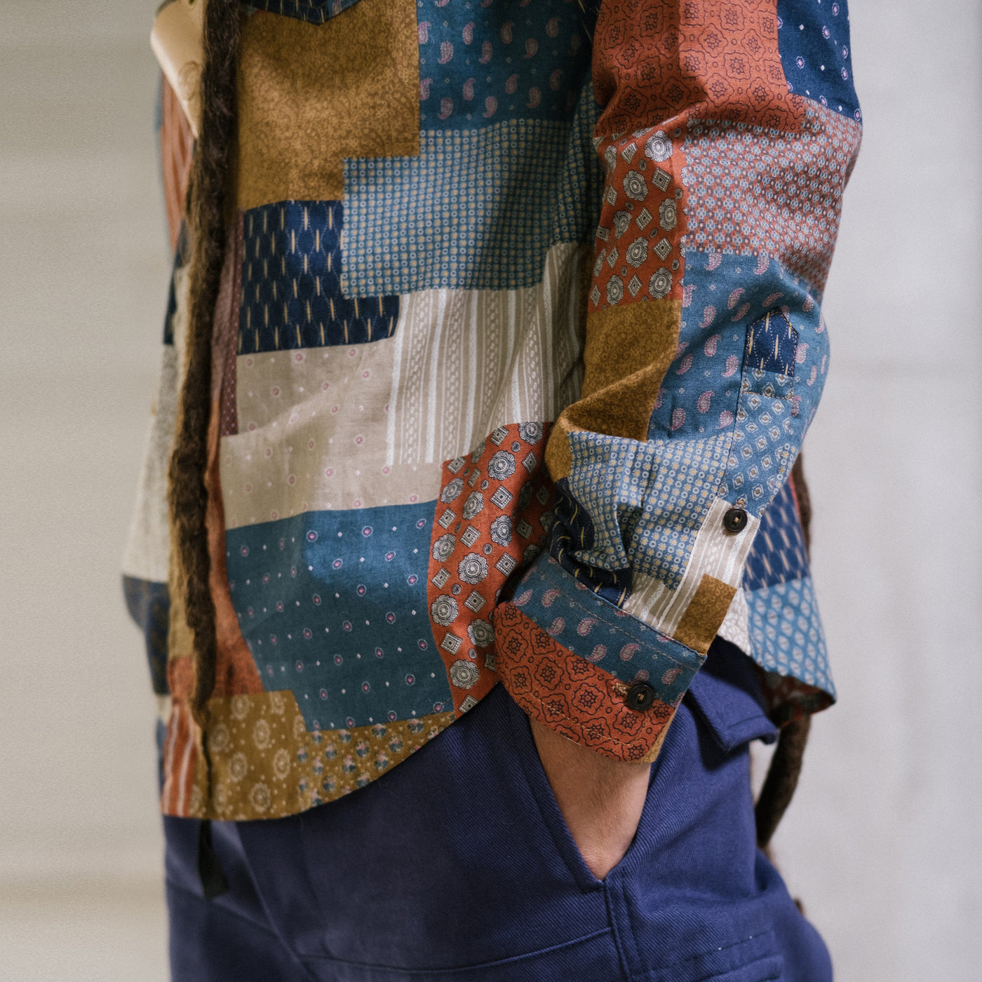 Combat Shirt Quilt Maker Cotton Multi