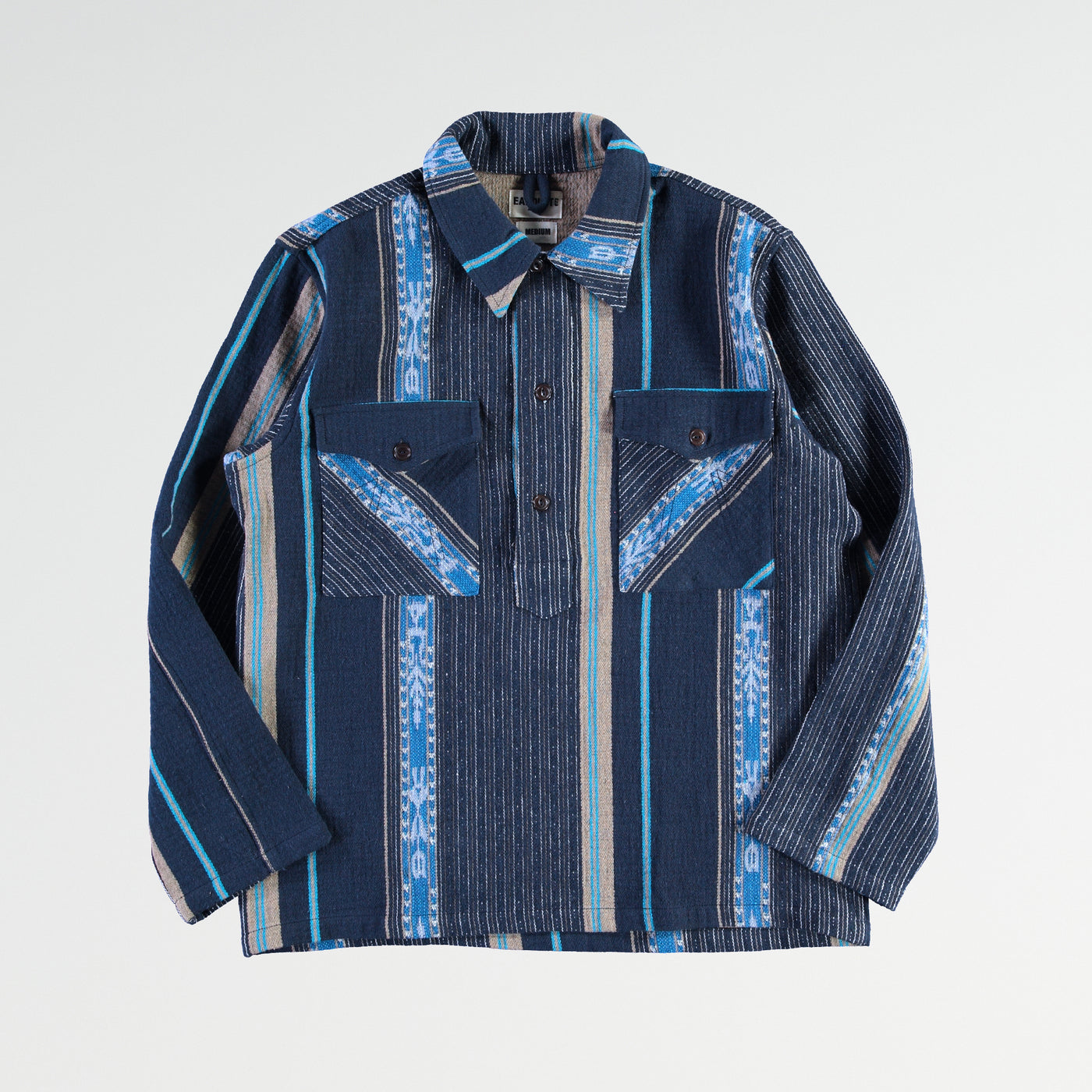 Fisherman Shirt Bora Bora Jaquard Navy