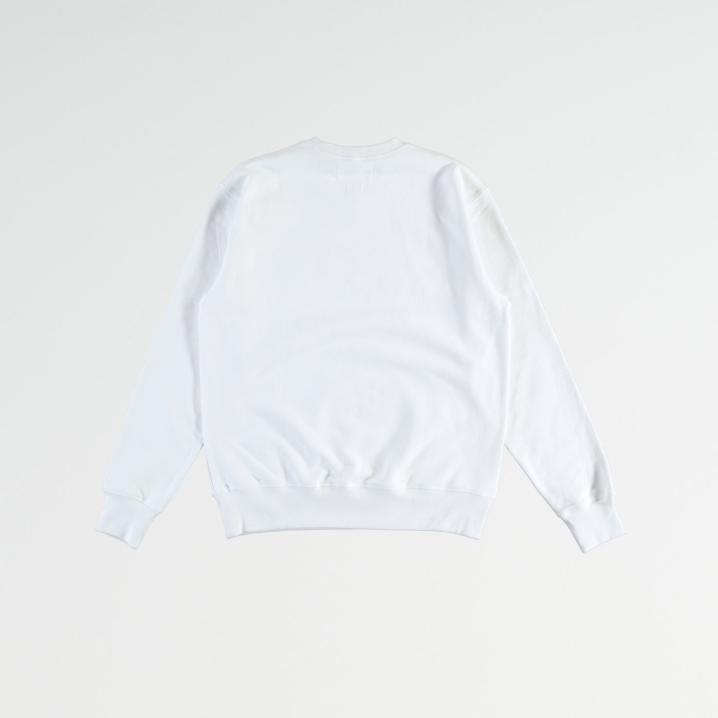 Sweatshirt No Regrets Heavy Cotton White