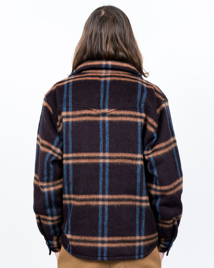 CPO Shirt Brushed Check Fig