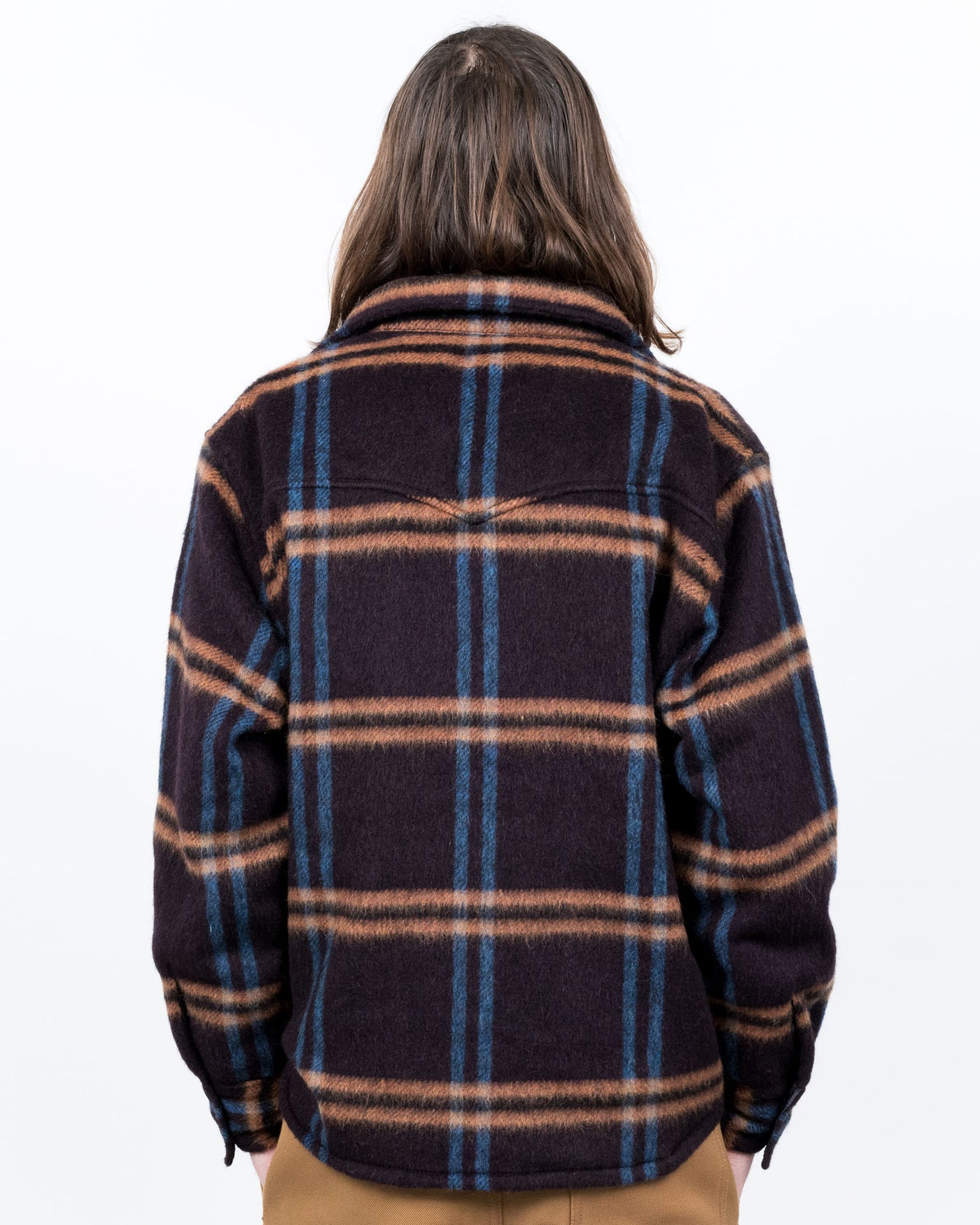 CPO Shirt Brushed Check Fig