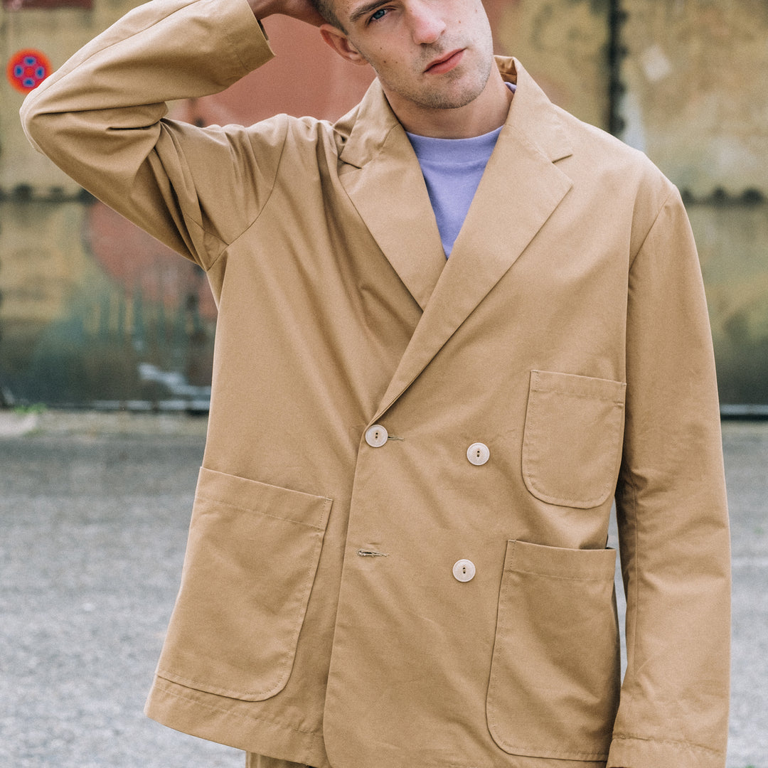 Blazer Crispy Cotton Safari