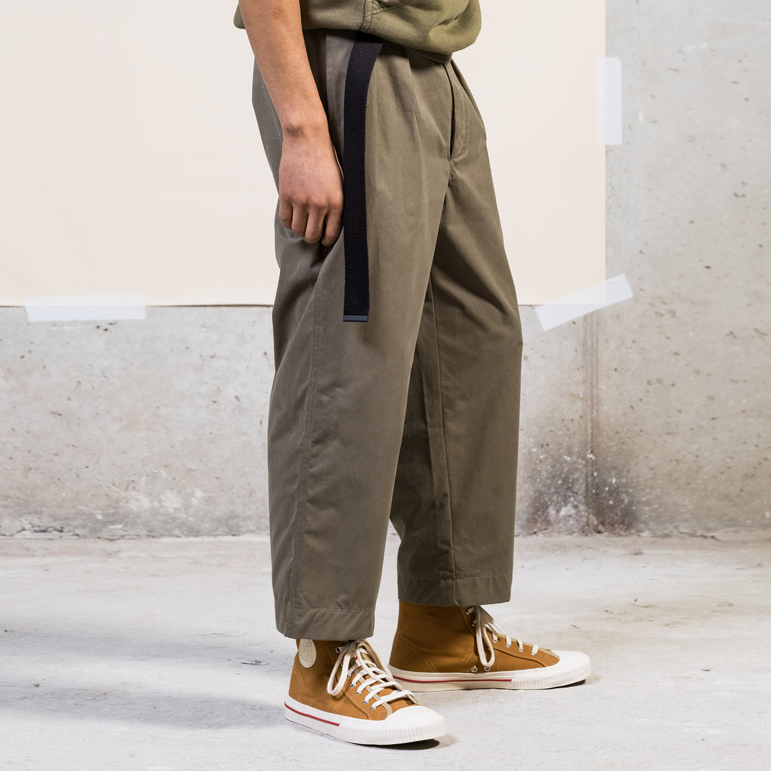 Officer Chino Crispy Cotton Lovat