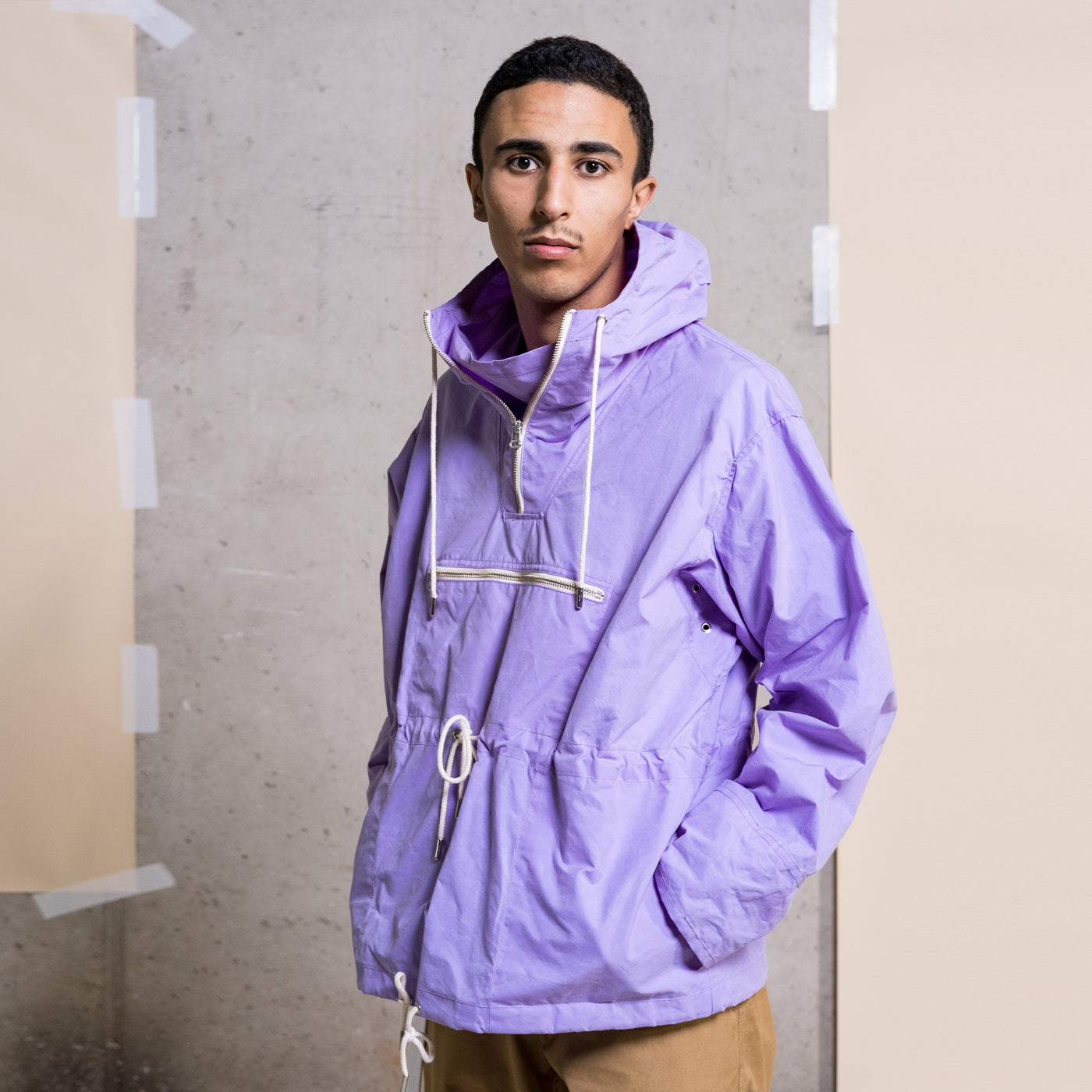 Everest Smock Dry Waxed Cotton Lilac