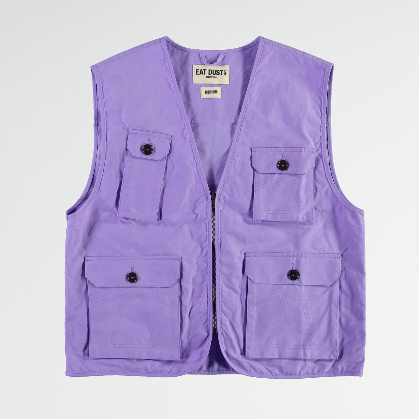 Tropical Vest Dry Waxed Cotton Lilac