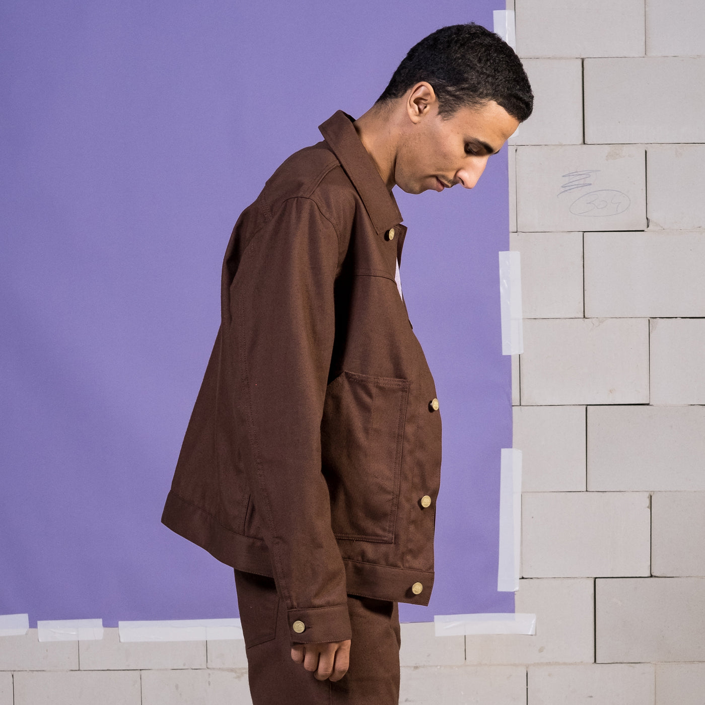 Type Dust Milton Duck Canvas Brown