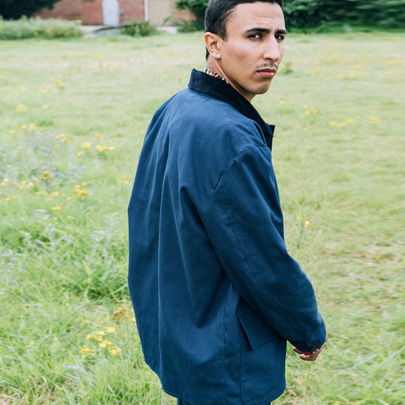 Ranger Blazer Milton Duck Canvas Navy