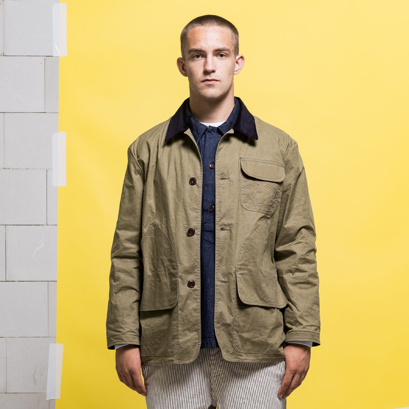Ranger Blazer Rip Stop Waxed Dusky Green