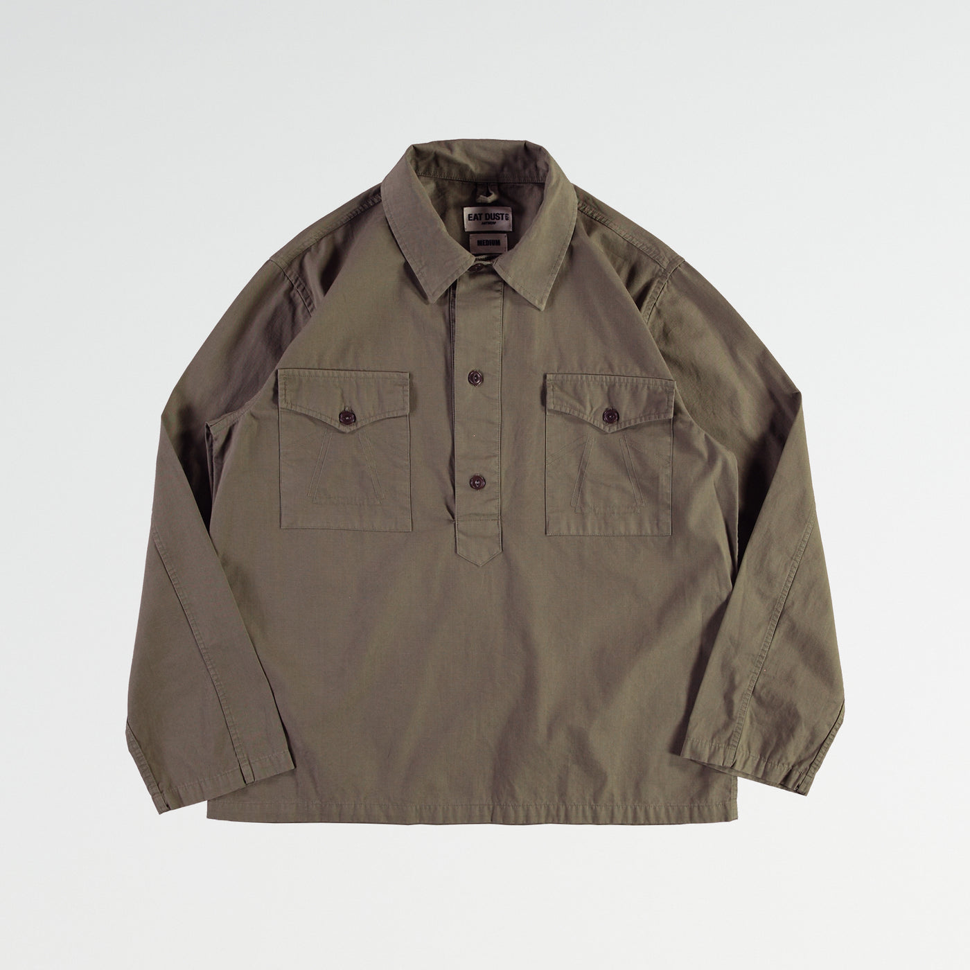 Fisherman Shirt Rip Stop Forest Green