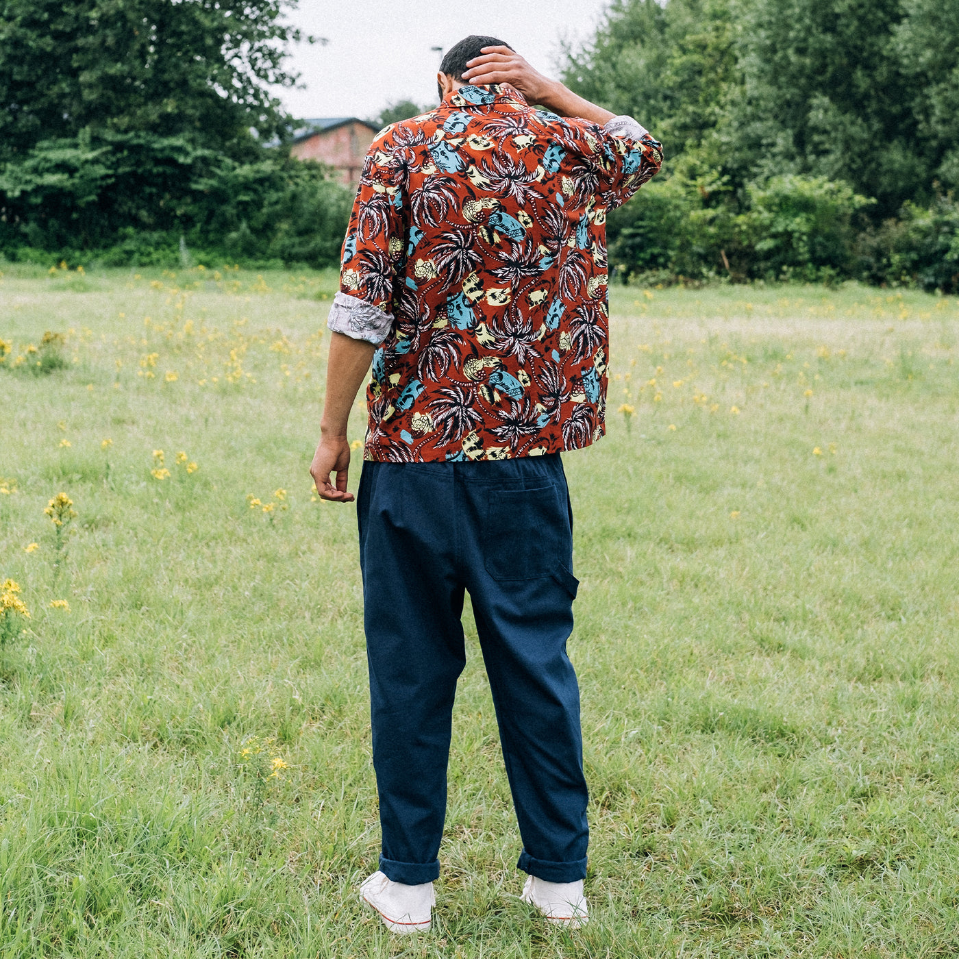 Havana Shirt Aloha Cotton Brick