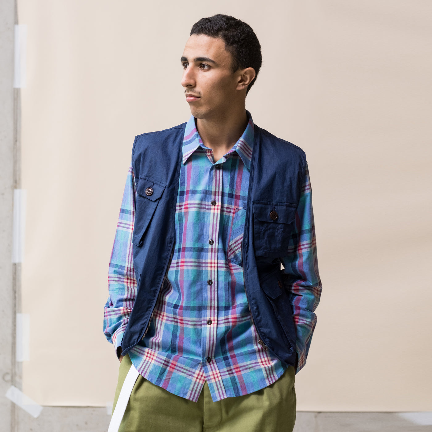 Combat Shirt Chennai Check Multi