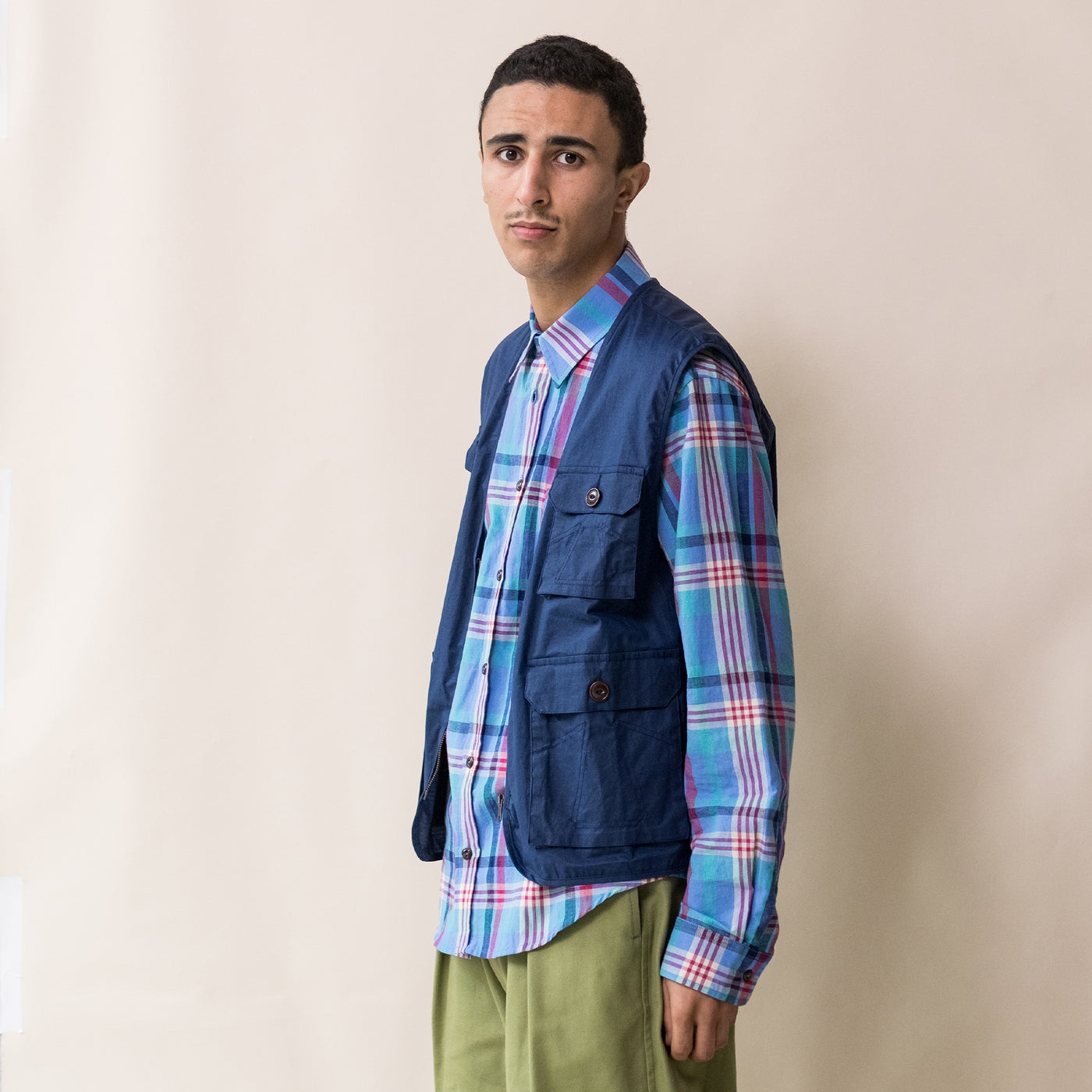 Combat Shirt Chennai Check Multi